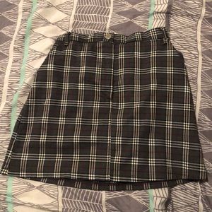 Plaid skirt